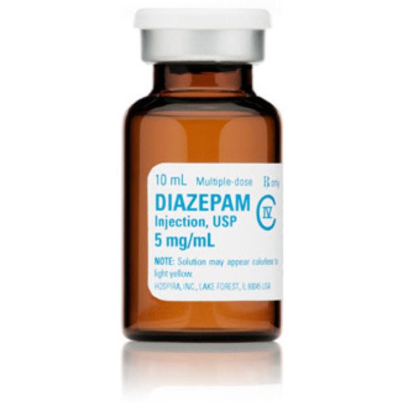 Diazepam 5mg/mL 10mL Vial