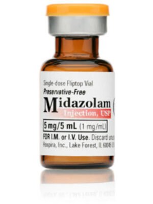 Buy Midazolam, 1mg mL, 5mL Vial