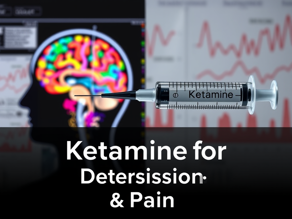 why is ketamine good for depression and chronic pain